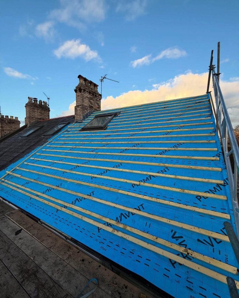 new roof install