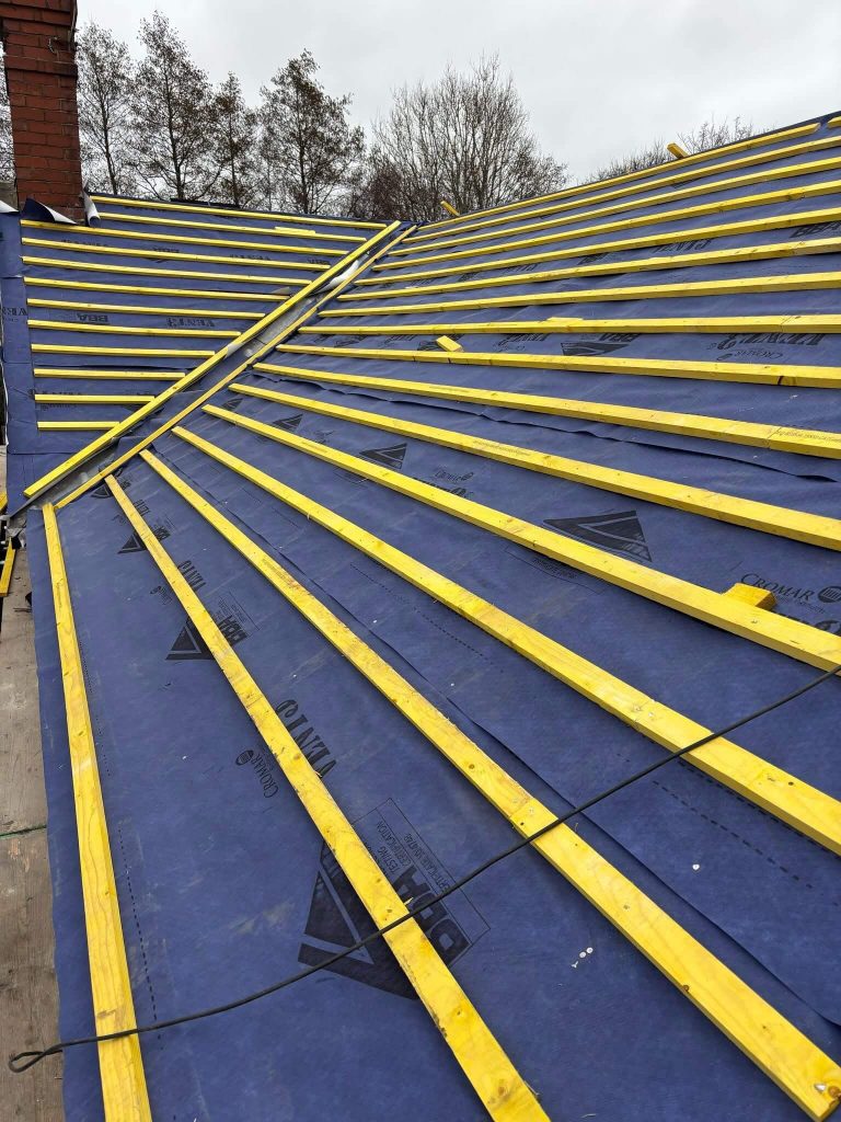 underlay on roof